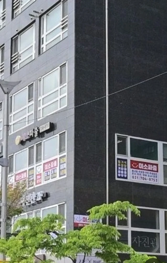 미소파출 사업소가 있는 레이나오피스텔 건물 외관 2
